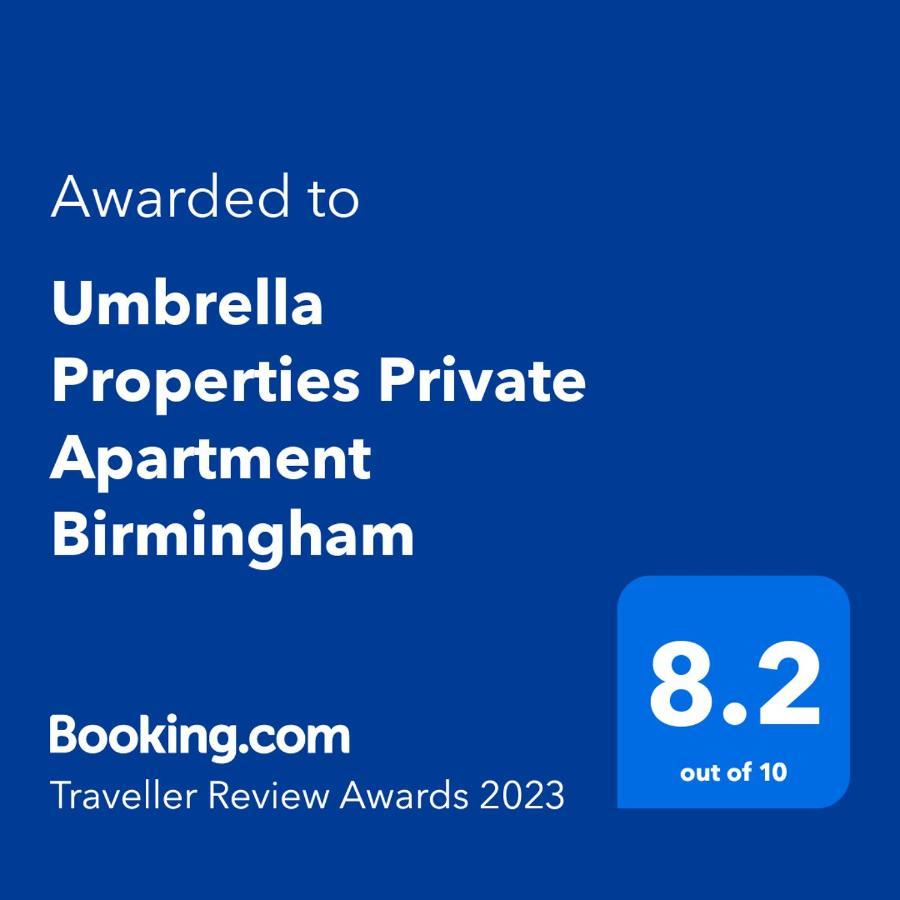 Umbrella Properties Private Apartment Birmingham Exterior foto